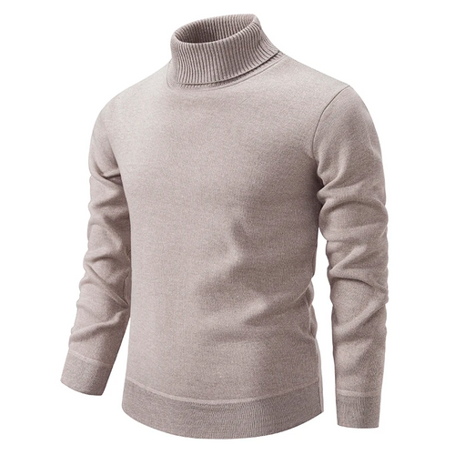 Hugh | Men's Knitted Roll Neck Jumper