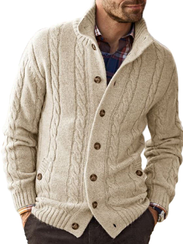 Alfred | Men's Cardigan Button Up Knitted
