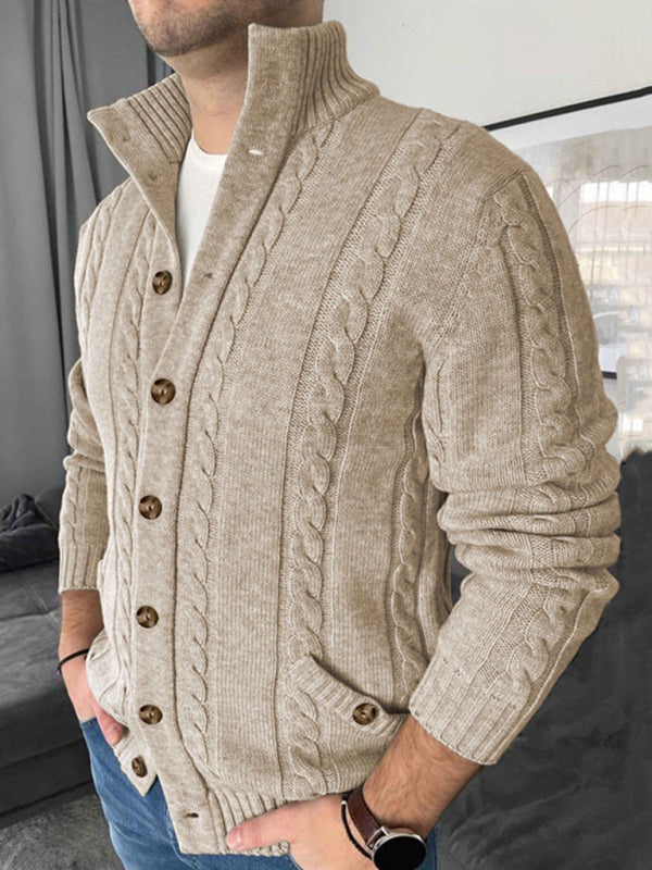Alfred | Men's Cardigan Button Up Knitted