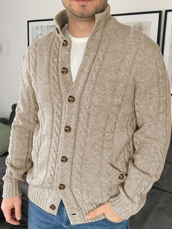 Alfred | Men's Cardigan Button Up Knitted