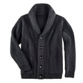 Archibald | Men's Cable Knit Cardigan Button Up