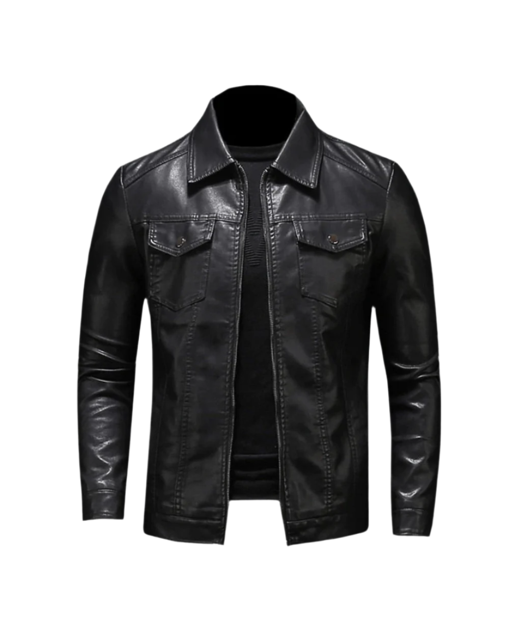 Armand | Men's Faux Leather Jacket Biker