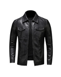 Armand | Men's Faux Leather Jacket Biker