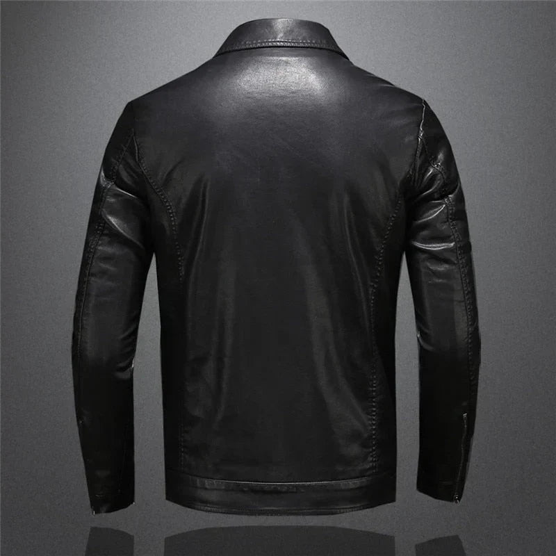 Armand | Men's Faux Leather Jacket Biker