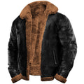 Arthur | Men's Leather Jacket Bomber Faux