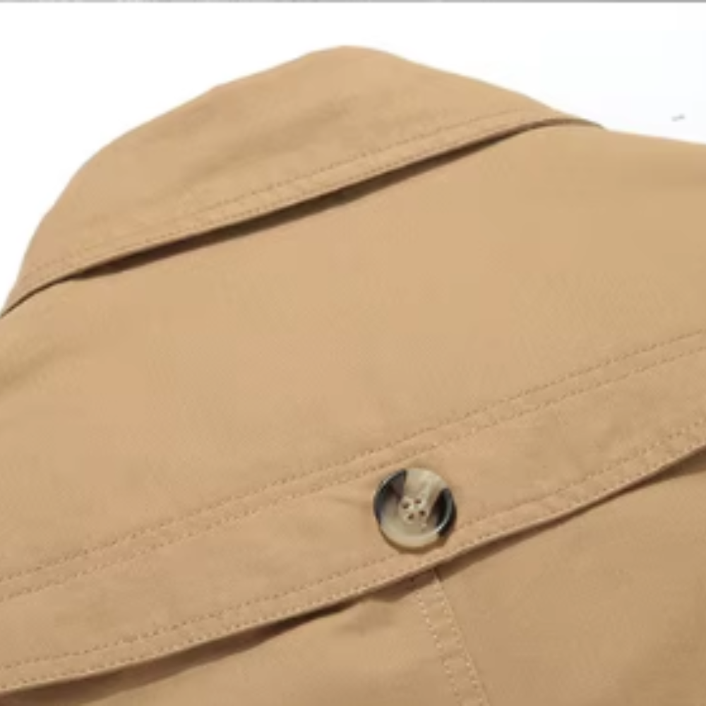 Atticus | Men's Padded Trench Coat Overcoat