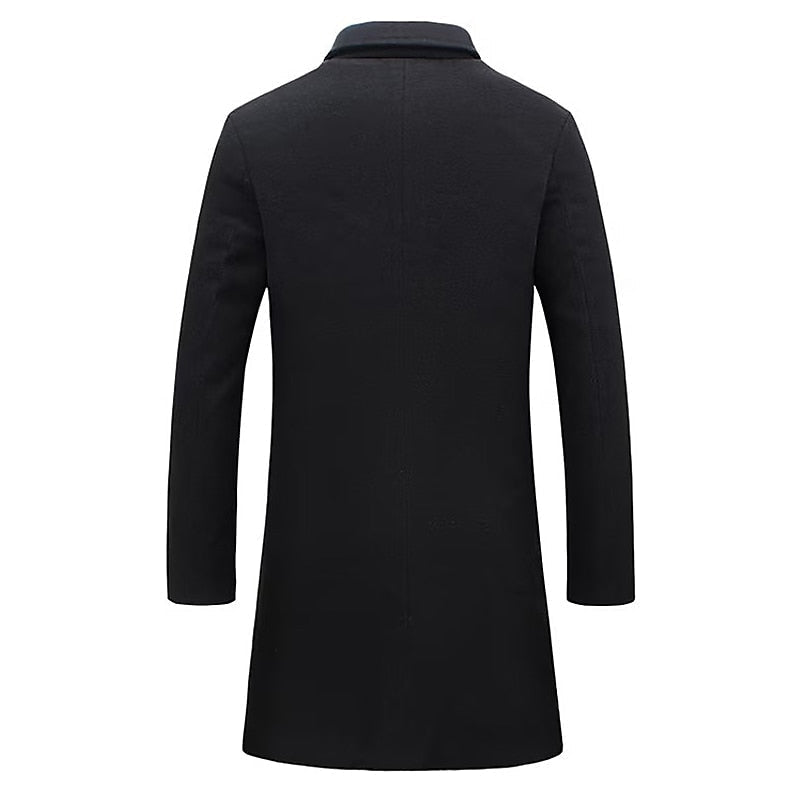 August | Men's Coat Trench Overcoat