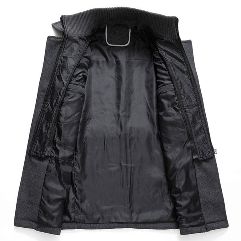 Bertram | Men's Padded Winter Coat Overcoat Long