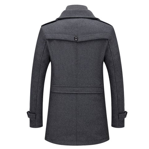 Bertram | Men's Padded Winter Coat Overcoat Long