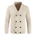 Bertrand | Men's Cardigan Knitted Shawl Collar