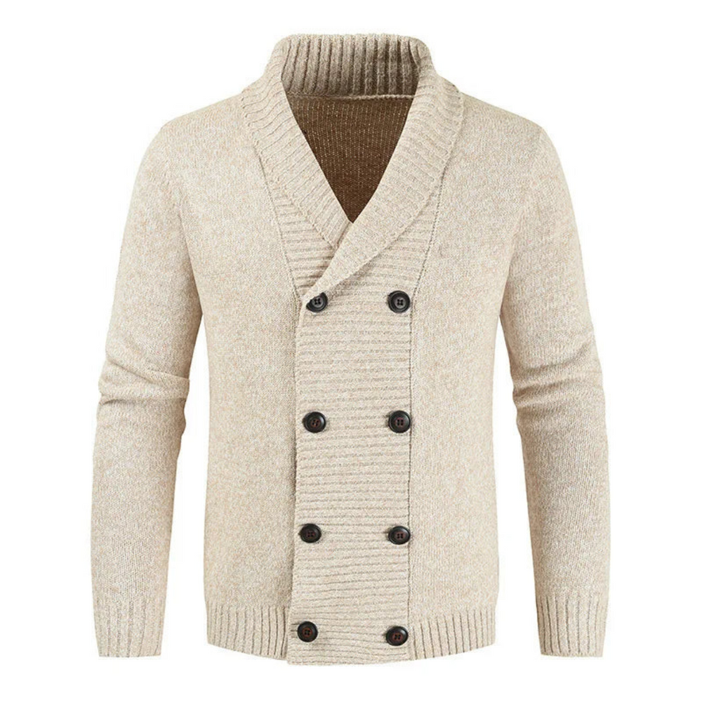 Bertrand | Men's Cardigan Knitted Shawl Collar