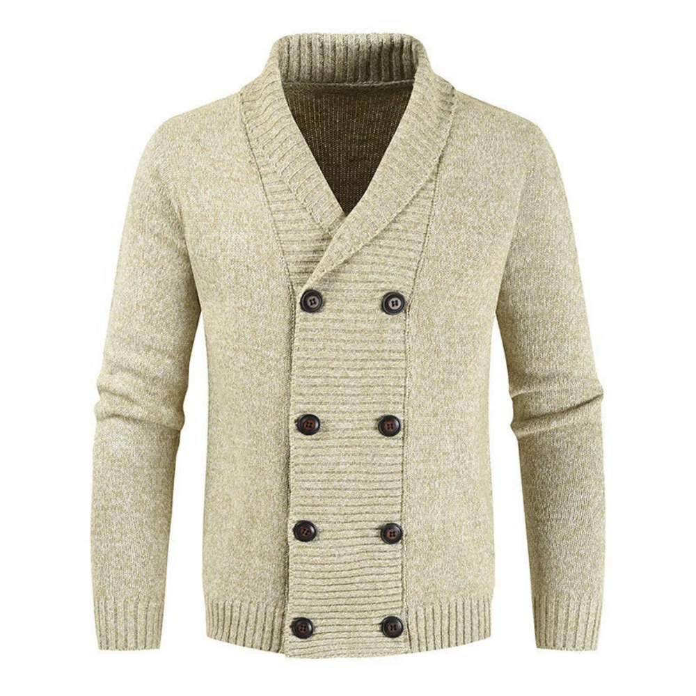 Bertrand | Men's Cardigan Knitted Shawl Collar