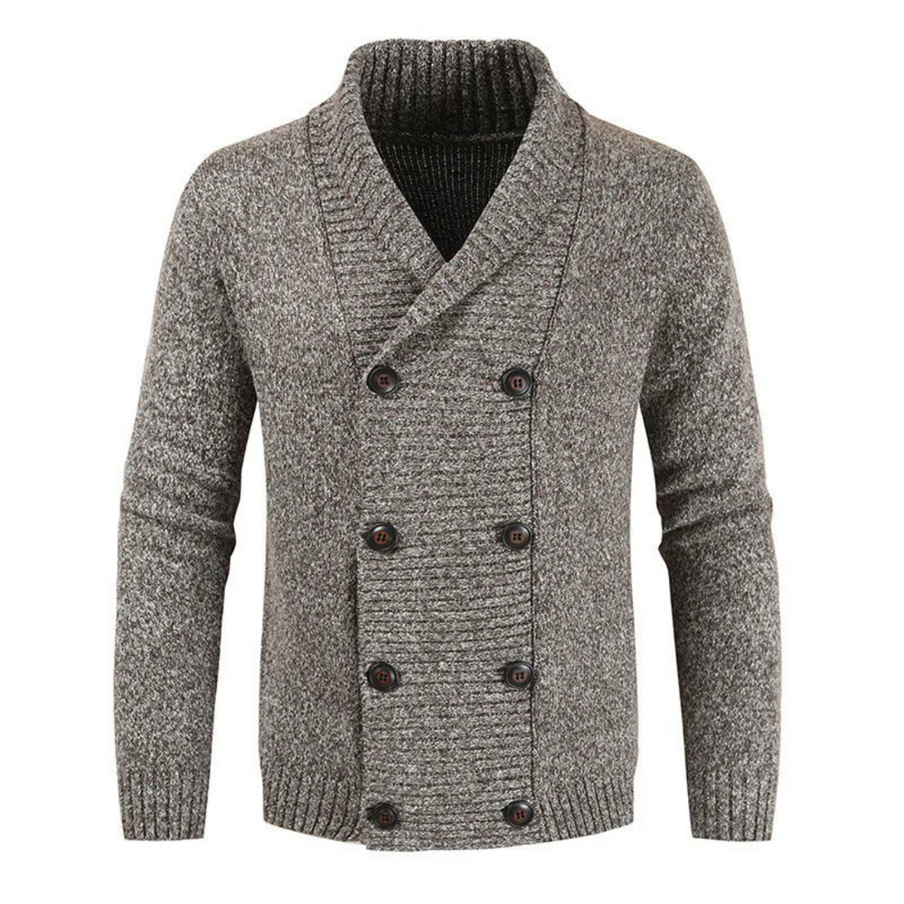 Bertrand | Men's Cardigan Knitted Shawl Collar