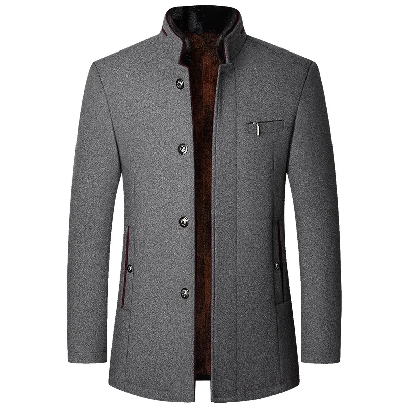 Blaise | Men's Overcoat Long Coat Trench