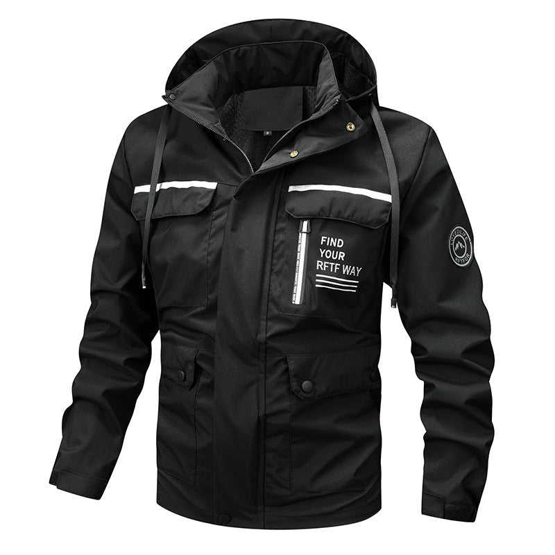 Cedric | Men's Waterproof Rain Jacket Windbreaker