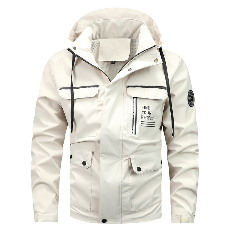 Cedric | Men's Waterproof Rain Jacket Windbreaker