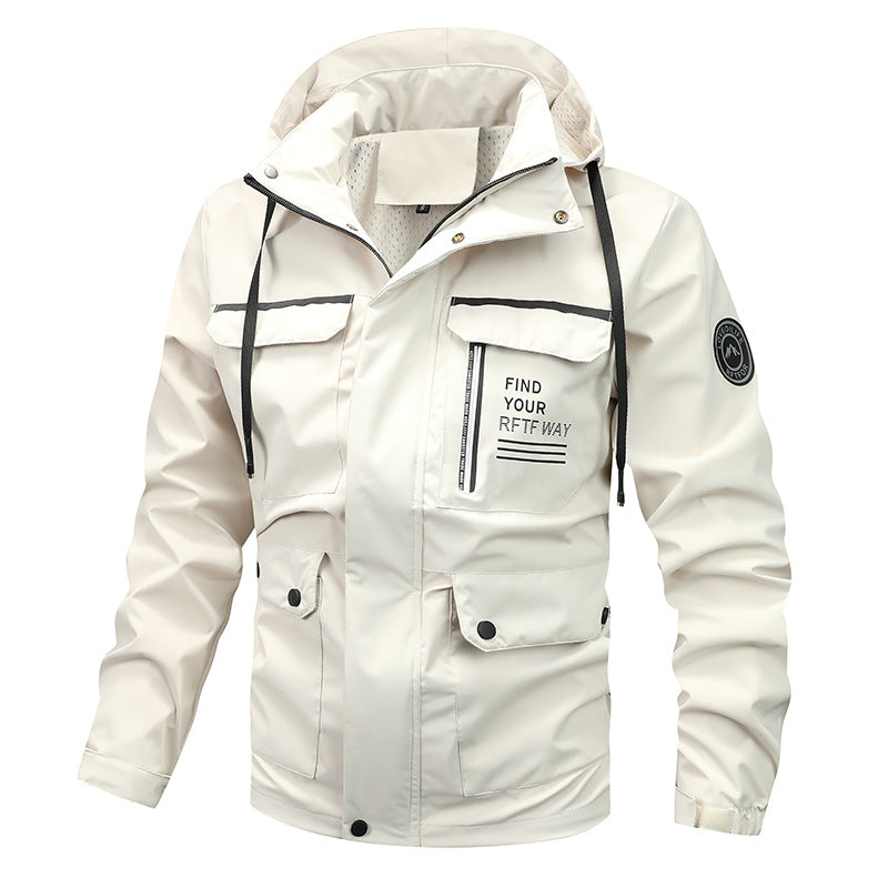 Cedric | Men's Waterproof Rain Jacket Windbreaker