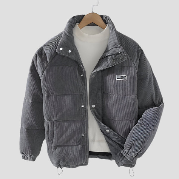 Colton | Men's Corduroy Quilted Jacket Puffer