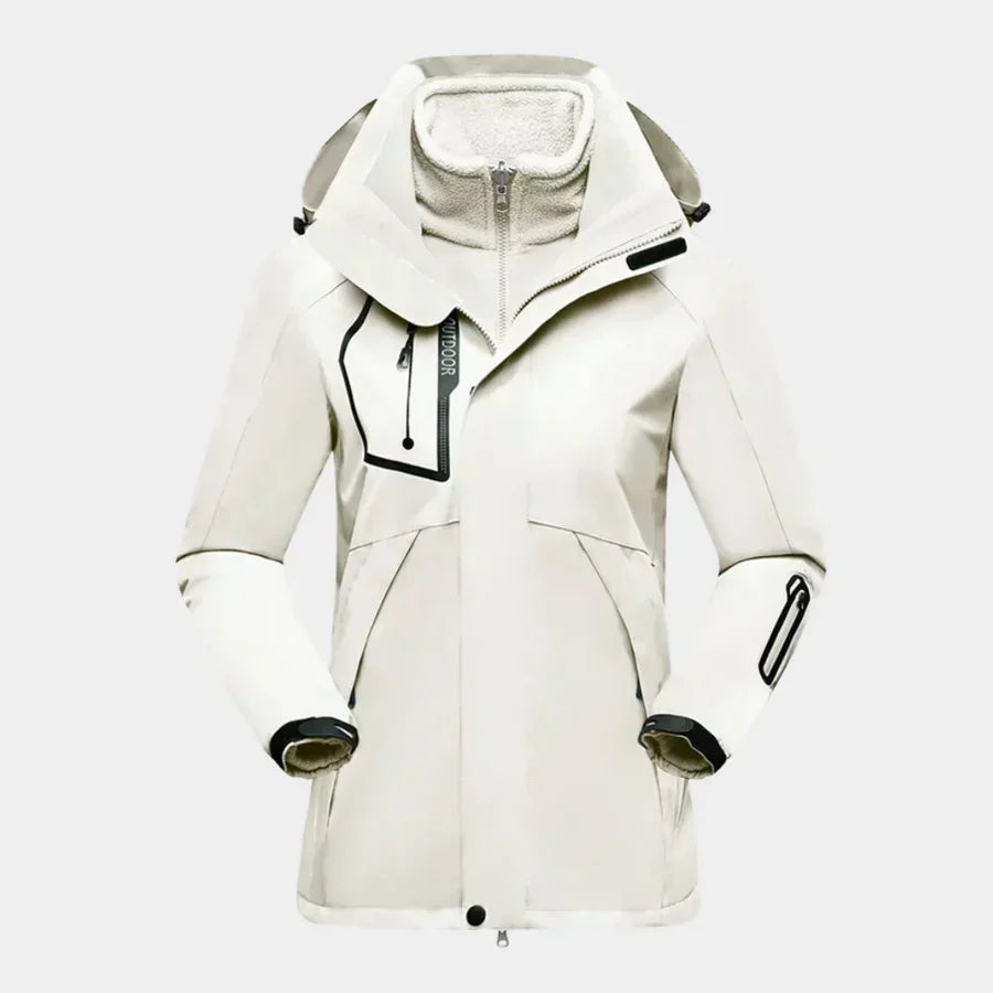 Cressida | Women's Waterproof Ski Jacket Hooded Rain