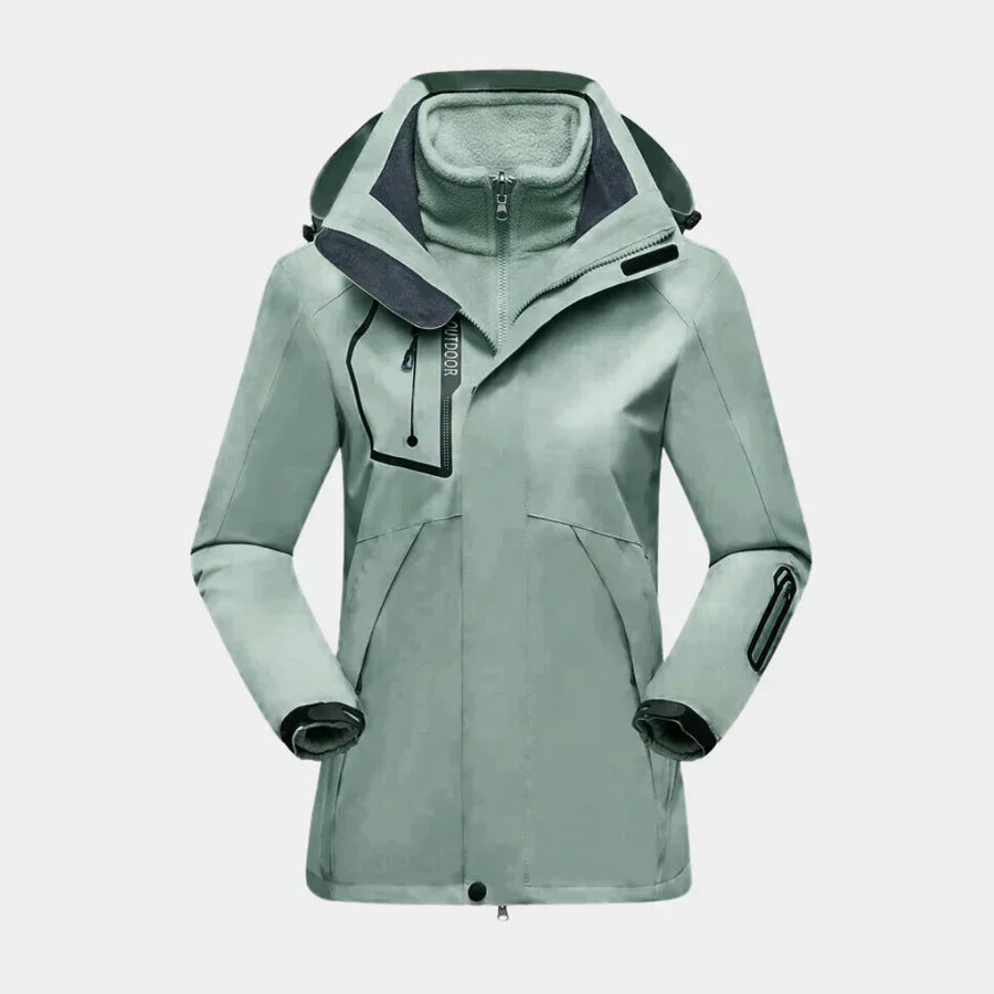 Cressida | Women's Waterproof Ski Jacket Hooded Rain