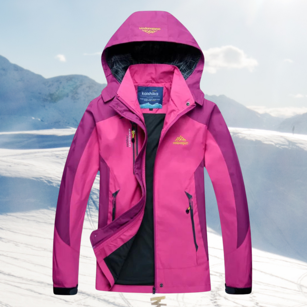 Delphine | Women's Waterproof Hiking Jacket Hooded Rain
