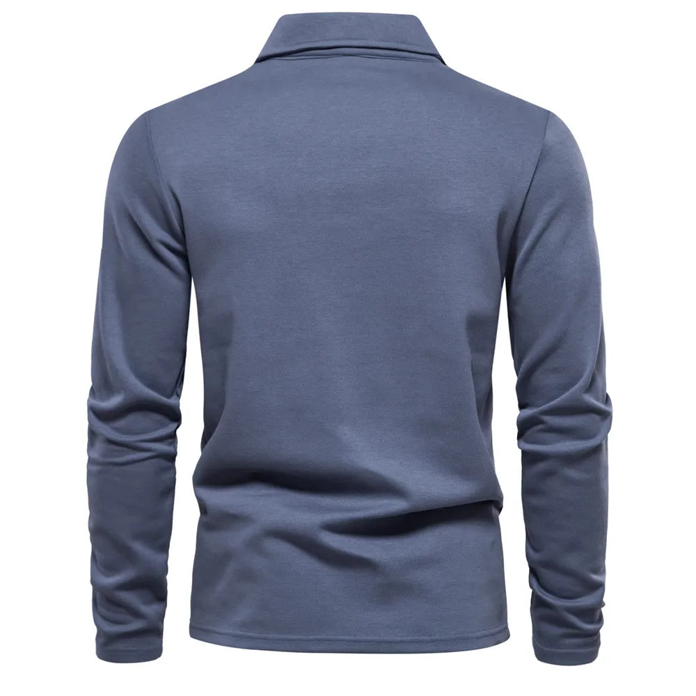 Eamon | Men's Polo Neck Jumper Knitted