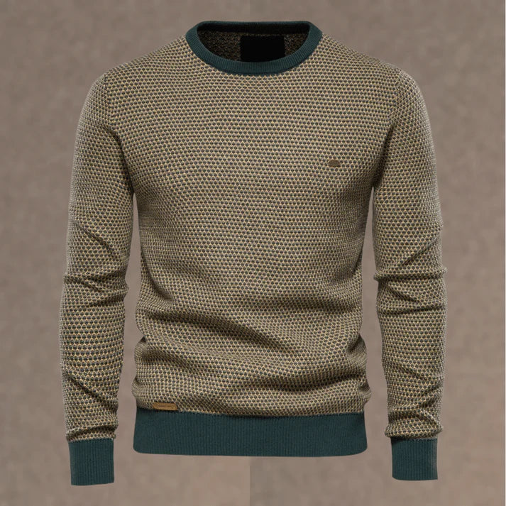 Ellis | Men's Crew Neck Jumper Knitted