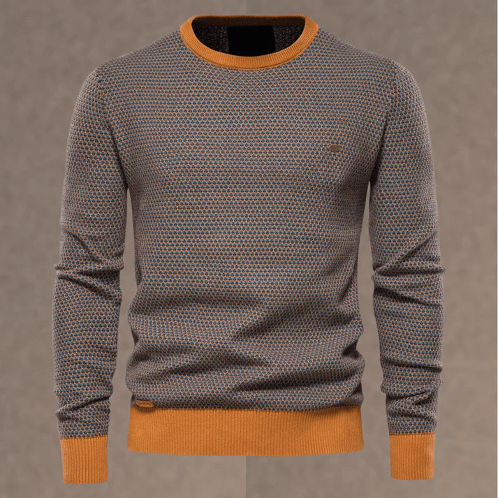Ellis | Men's Crew Neck Jumper Knitted