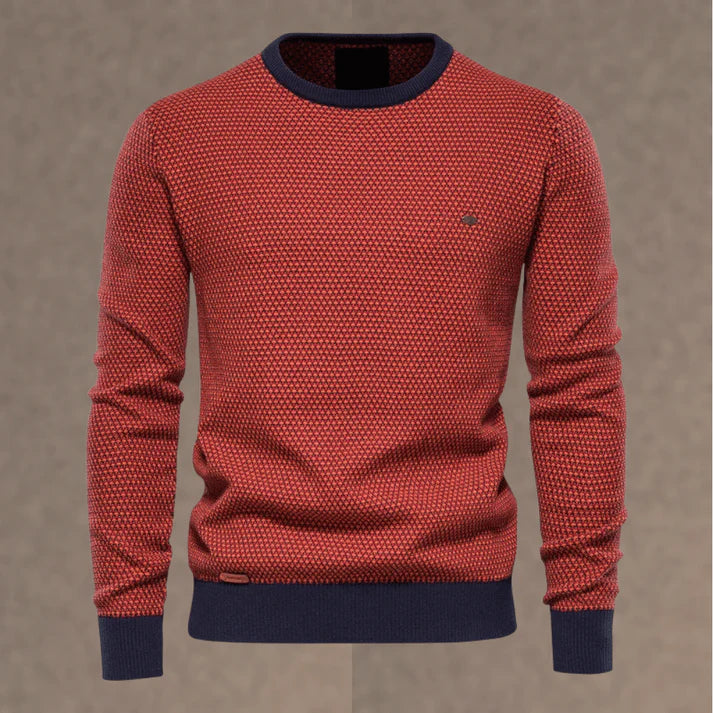 Ellis | Men's Crew Neck Jumper Knitted