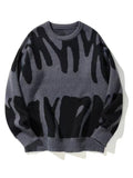 Everett | Men's Crew Neck Jumper Knitted Striped
