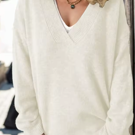 Felicity | Women's V Neck Soft Knit Jumper