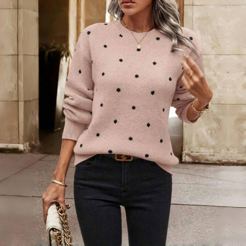 Fern | Women's Polka Dot Knitted Jumper