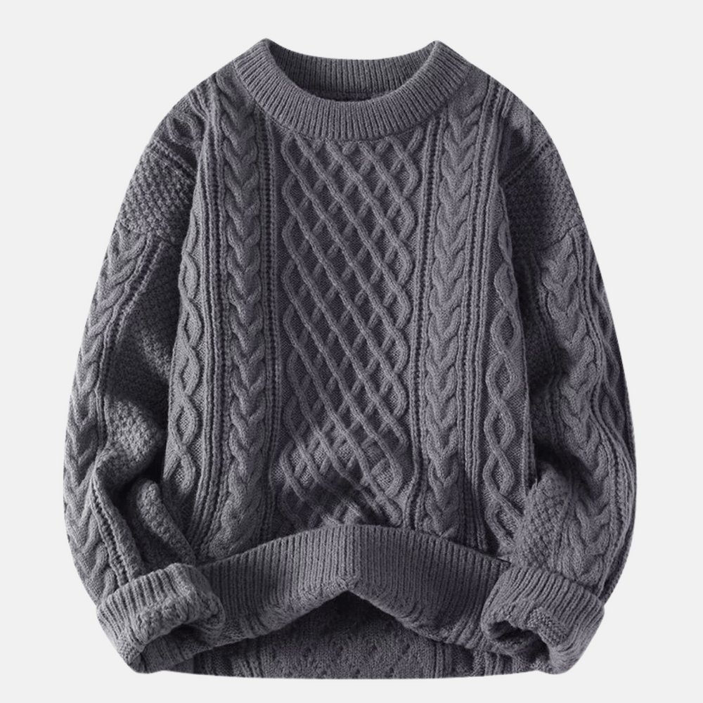 Finlay | Men's Knitted Jumper Crew Neck