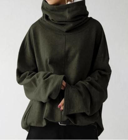 Flora | Women's Roll Neck Jumper Long Sleeve