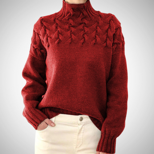 Florence | Women's Knitted Roll Neck Jumper