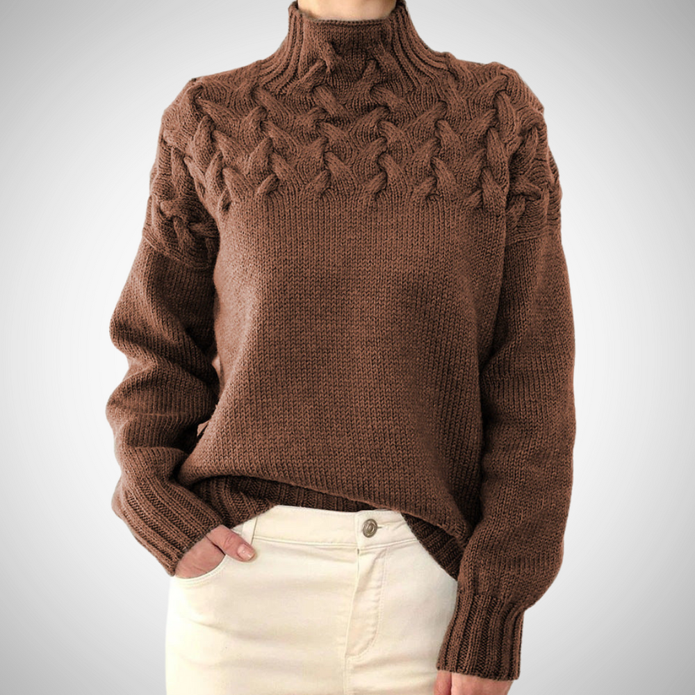 Florence | Women's Knitted Roll Neck Jumper