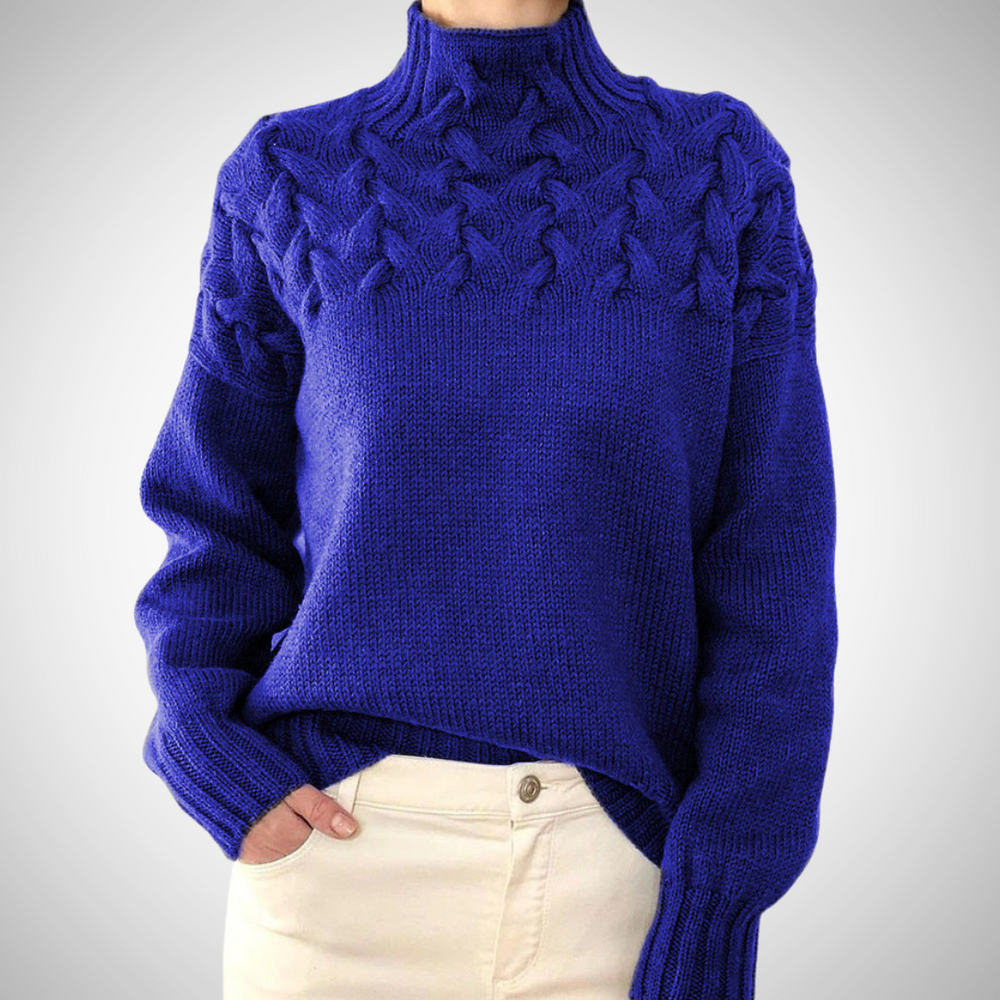 Florence | Women's Knitted Roll Neck Jumper