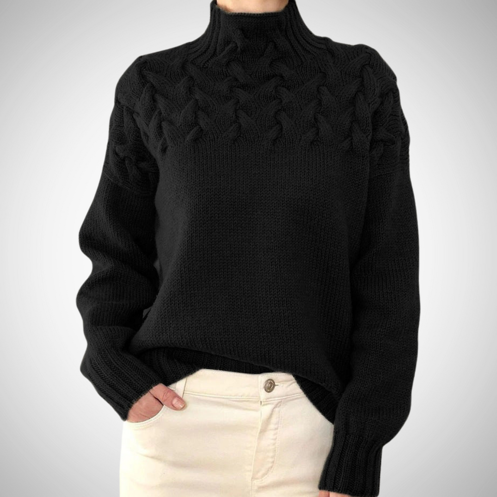 Florence | Women's Knitted Roll Neck Jumper