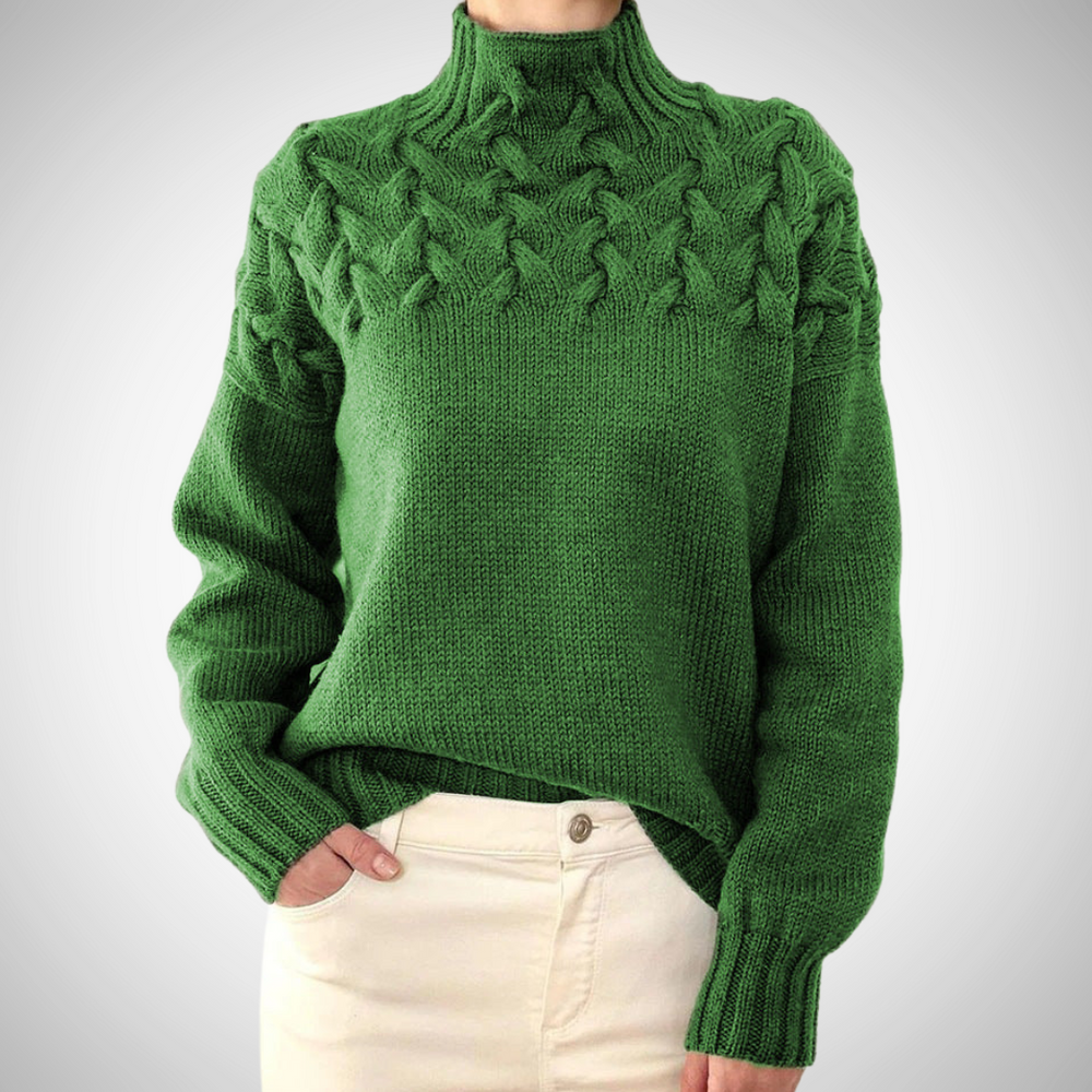 Florence | Women's Knitted Roll Neck Jumper