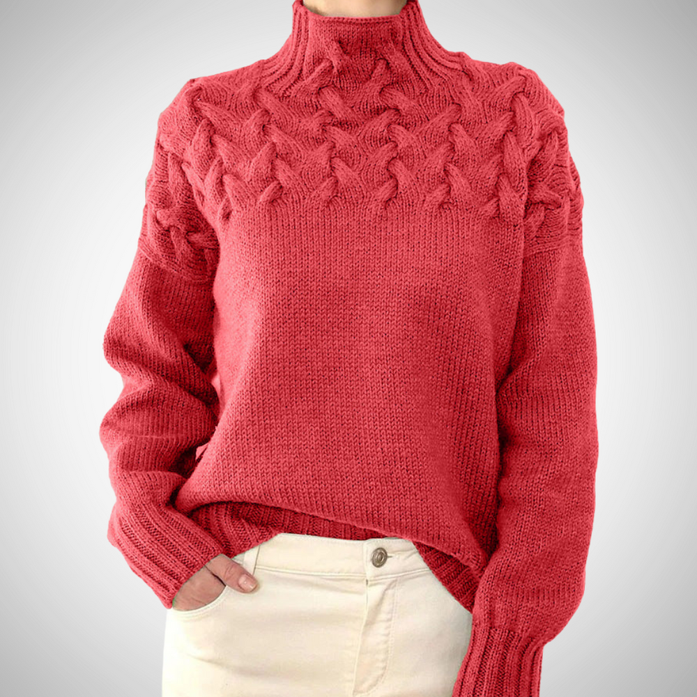Florence | Women's Knitted Roll Neck Jumper
