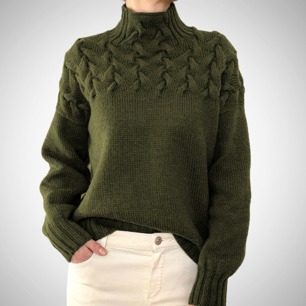 Florence | Women's Knitted Roll Neck Jumper