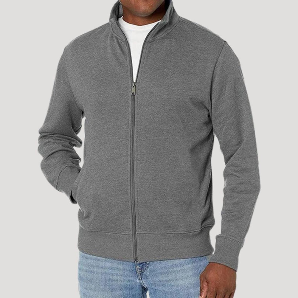 Florian | Men's Zip Up Cardigan Knitted Jumper