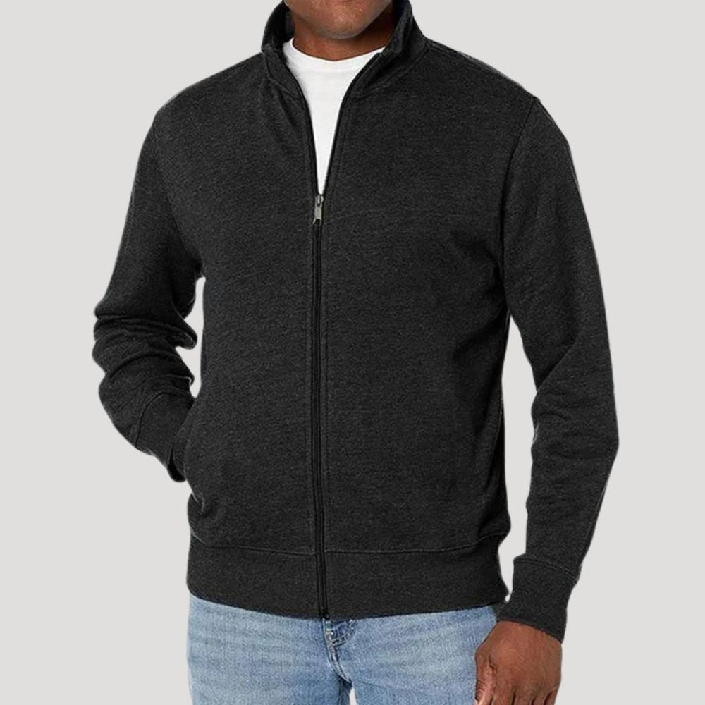 Florian | Men's Zip Up Cardigan Knitted Jumper