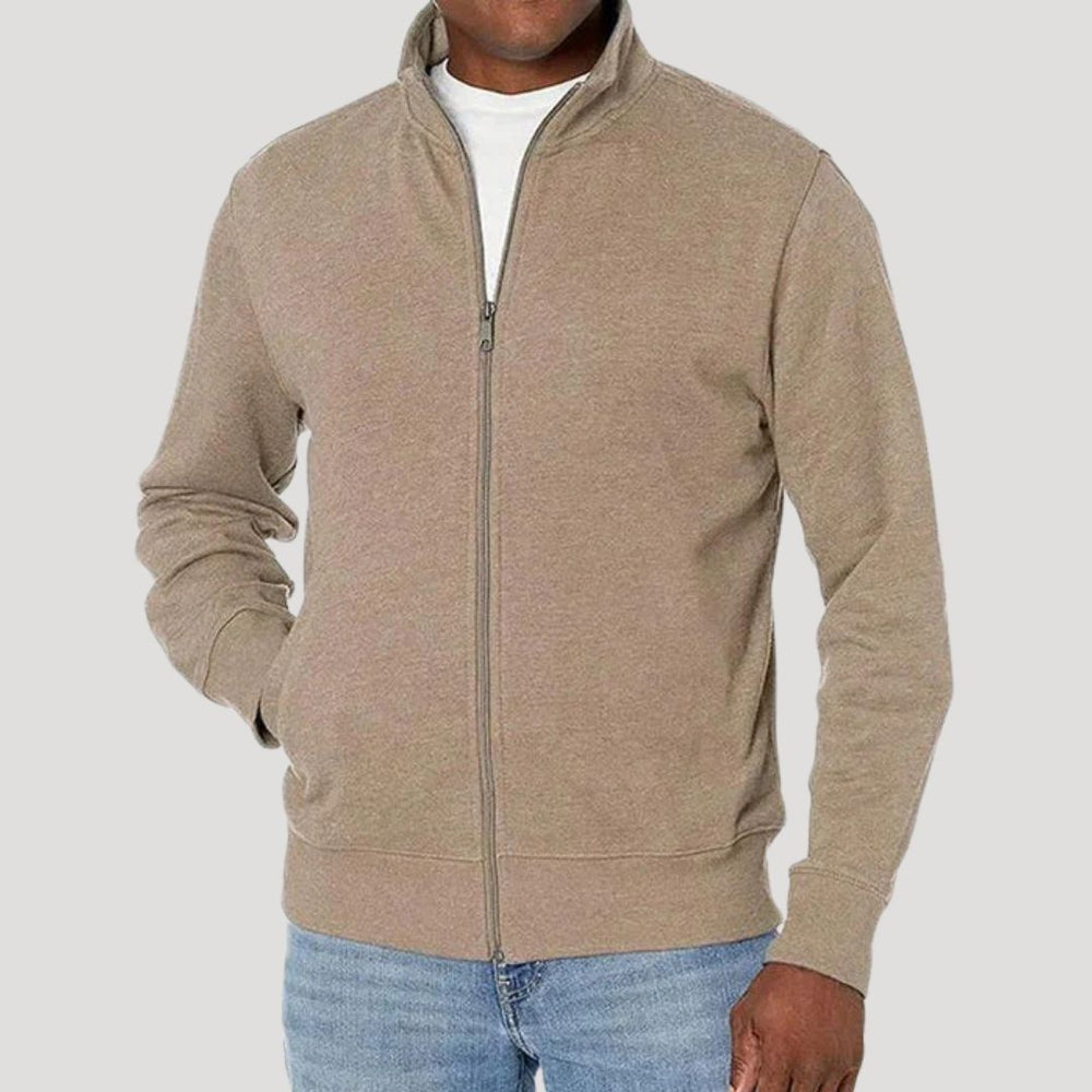 Florian | Men's Zip Up Cardigan Knitted Jumper