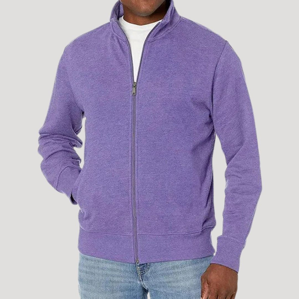 Florian | Men's Zip Up Cardigan Knitted Jumper