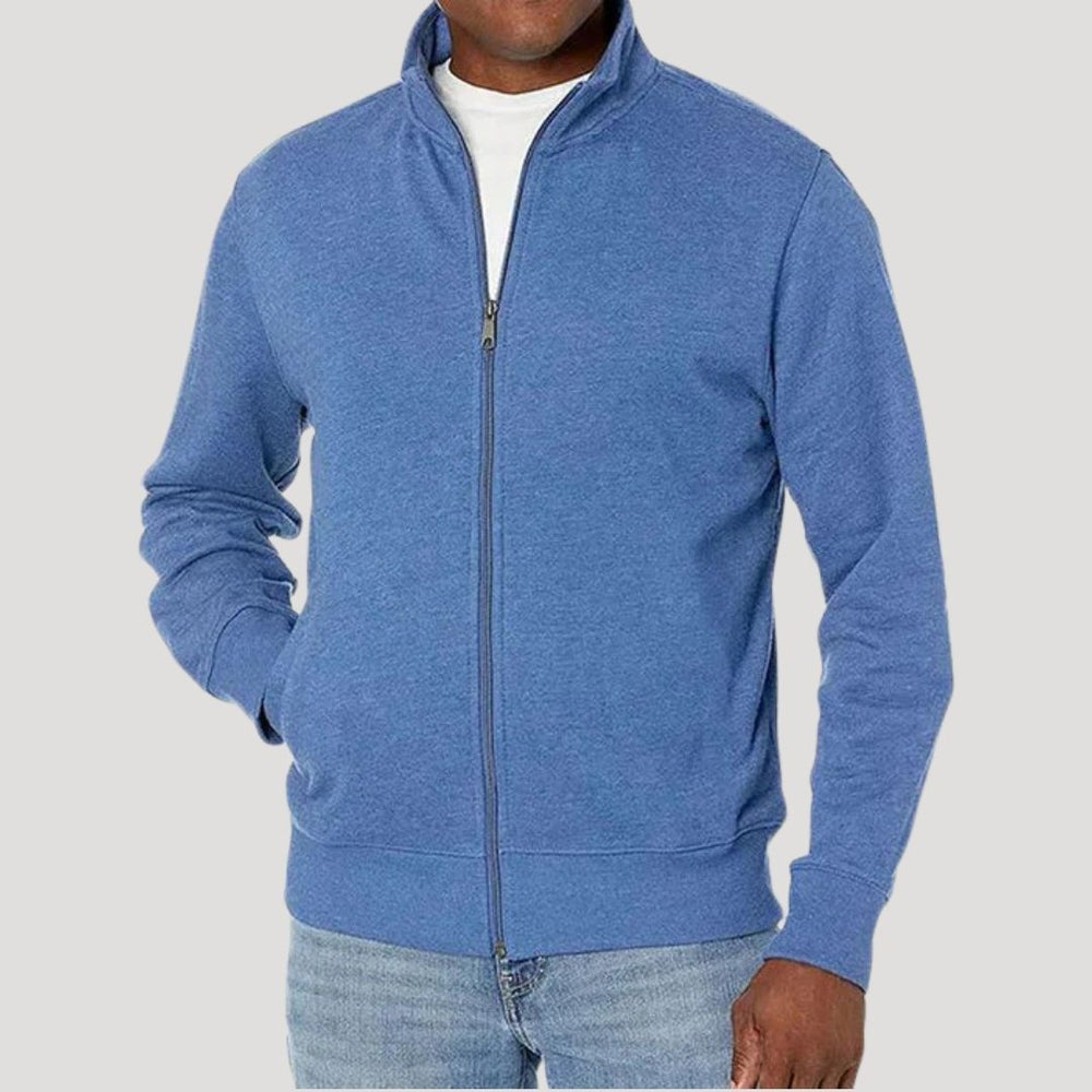 Florian | Men's Zip Up Cardigan Knitted Jumper