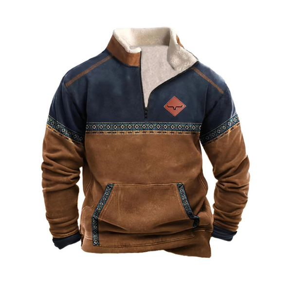 Forrest | Men's Zip Up Jumper Knitted