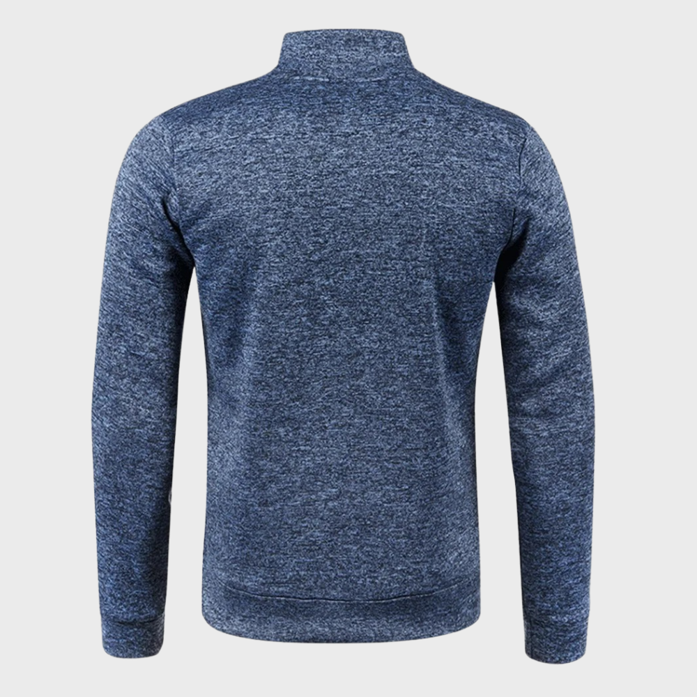 Gideon | Men's Half Zip Jumper Knitted