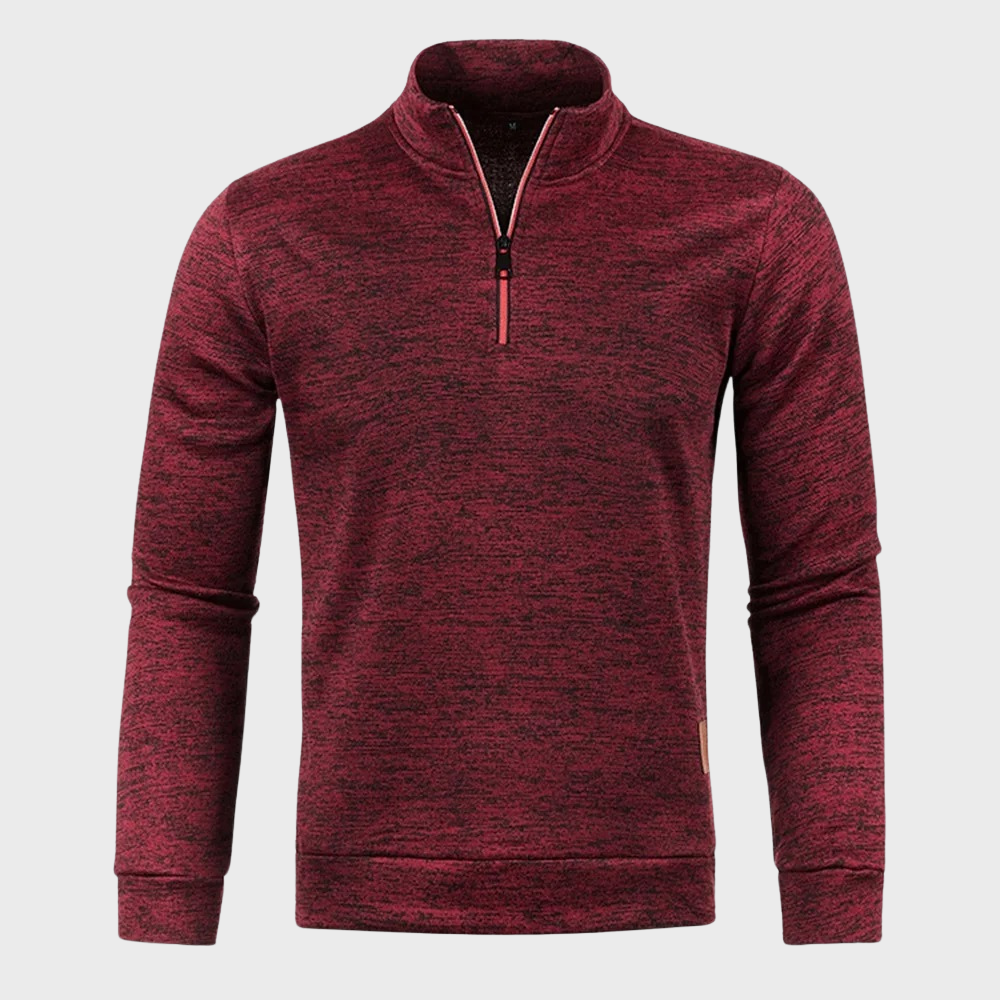 Gideon | Men's Half Zip Jumper Knitted