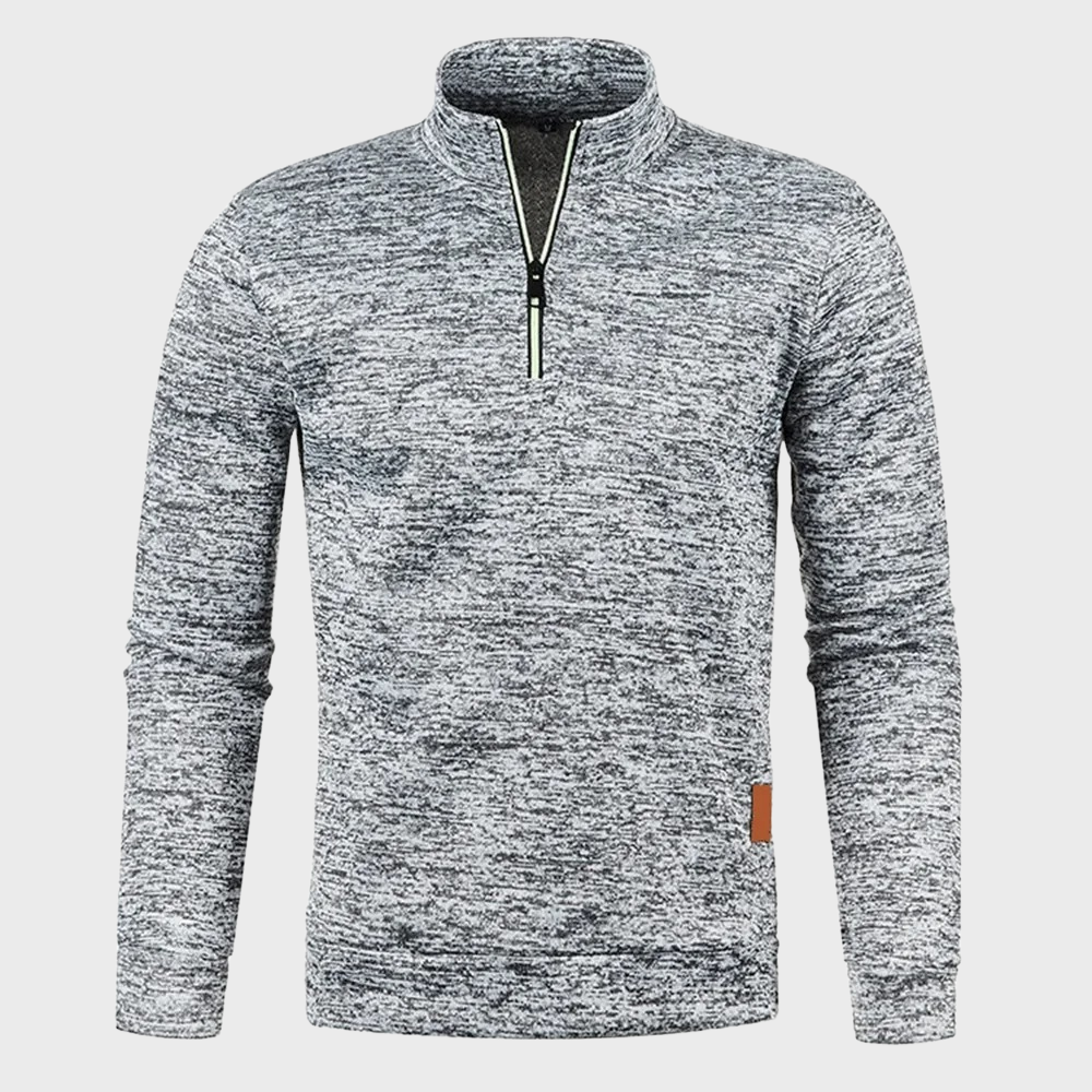 Gideon | Men's Half Zip Jumper Knitted